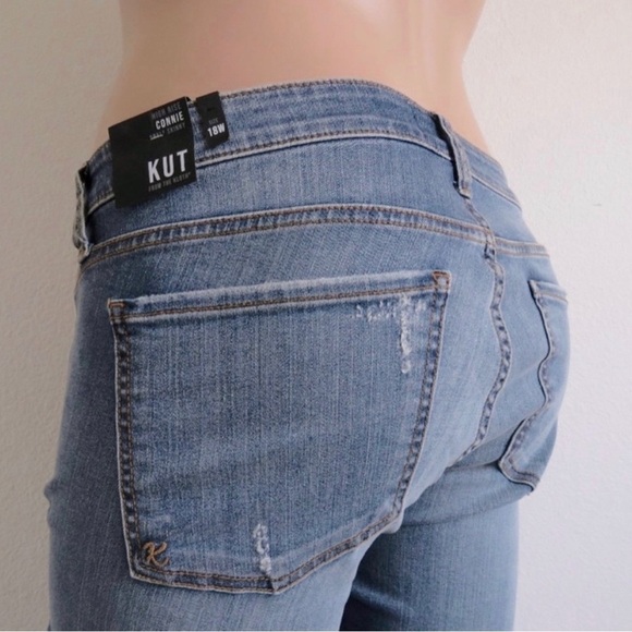 Kut from the Kloth Denim - KUT from the KLOTH Jeans Women DISTRESSED Connie Ankle Skinny Plus Size 18W NWT